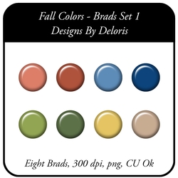 Brads Set 1 (Fall Colors)