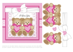 Cute Teddy Bear Topper