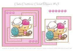 Cute Critters Card Topper #3