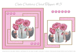 Cute Critters Card Topper #5