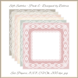 Paper Pack 6 (Soft Subtles)