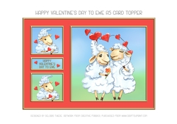 Happy Valentines Day To EWE - Card One