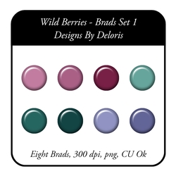 Brads Set 1 (Wild Berries)