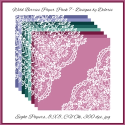 Paper Pack 7 (Wild Berries)