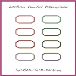 Labels Set 1 (Wild Berries)