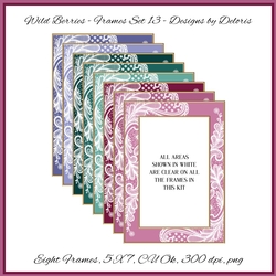 Frames Set 13 (Wild Berries)