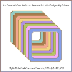 Frames Set 5 - Ice Cream Colors