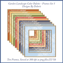 Frames Set 5 (Garden Colors)