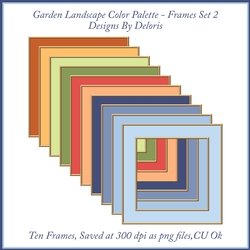 Frames Set 2 (Garden Colors)