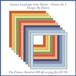 Frames Set 1 (Garden Colors)
