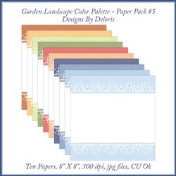 Paper Pack 5 (Garden Colors)