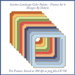 Frames Set 6 (Garden Colors)