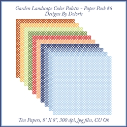 Paper Pack 6 (Garden Colors)