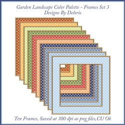 Frames Set 3 (Garden Colors)