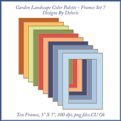 Frames Set 7 (Garden Colors)