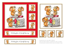 Cute Critters Get Well Card #4