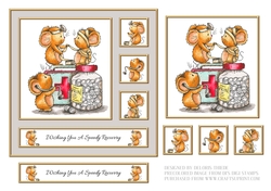 Cute Critters Get Well Card #5