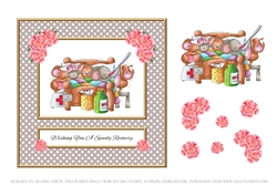 Cute Critters - Speedy Recovery Card Eight