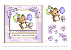 Cute Critters - Beary Happy Birthday