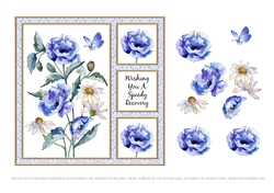 Poppies N Daisies Get Well Card One