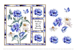 Poppies N Daisies Get Well Card Two