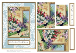 Wishing You A Speedy Recovery - Garden Scene #2