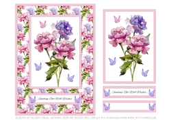 Lovely Peonies - Sending Get Well Wishes