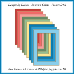 Frames Set 6 (Summer Colors)