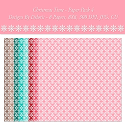 Paper Pack 4 (Christmas Time Colors)