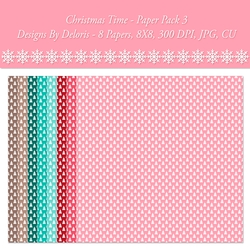 Paper Pack 3 (Christmas Time Colors)