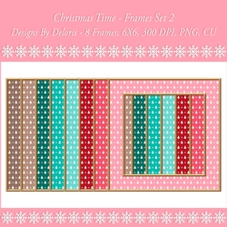 Frames Set 2 (Christmas Time Colors)