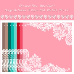 Paper Pack 7 (Christmas Time Colors)