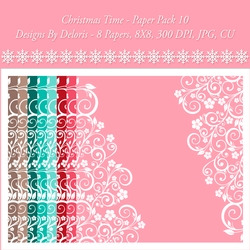 Paper Pack 10 (Christmas Time Colors)