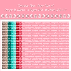 Paper Pack 14 (Christmas Time Colors)