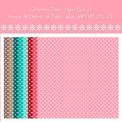 Paper Pack 18 (Christmas Time Colors)