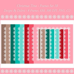Frames Set 10 (Christmas Time Colors)