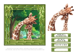 Safari Animals (Card One)
