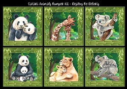 Safari Animals Bumper Kit