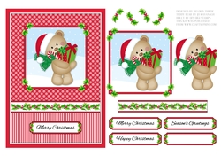 Cute Teddy Topper (Card Two)