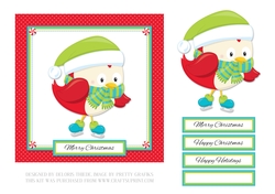 Bundled Up Birdies (Card Four)