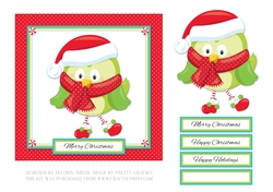 Bundled Up Birdies (Card Five)