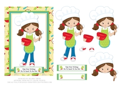 Baking Theme Holiday Topper