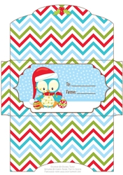 Cute Little Bluebird Holiday Money Wallet #2