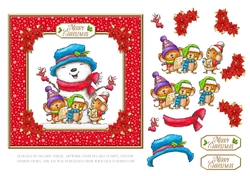 Caroling Cuties (Card Three)