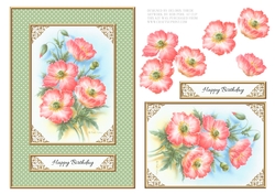 Birthday - Lovely Rob Pohl Poppies 