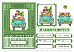 Cute Critters Holiday Topper
