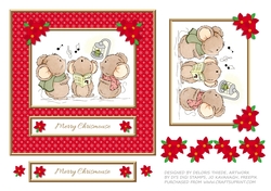 Caroling Cuties (Card Four)