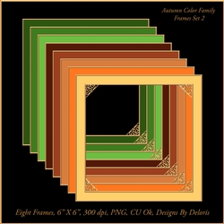 Frames Set 2 (Autumn Color Family)