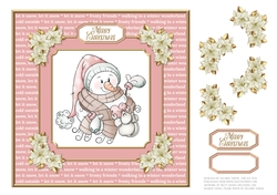 Cute Snowlady (Card Two)