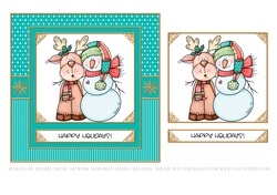 Cute Holiday Topper - One